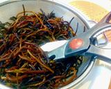 豚バラひじきのお惣菜作り方1写真