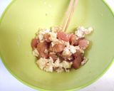 ふわふわ♪はんぺんで☆まぐろの山かけ風作り方3写真