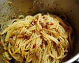 山ごはん｜ラー納豆のペペロンチーノパスタ作り方8写真