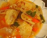 ブリぶりin野菜あんかけ中華風作り方6写真