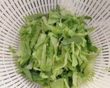 レタスが高い時のうちの量増しサラダ作り方3写真