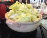 白菜と手羽中ミルク煮作り方4写真