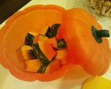 レンジで簡単かぼちゃサラダ作り方1写真