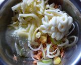 鮭フレ×白葱×コーンのレモン風味トースト作り方3写真