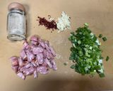 美活⭐︎お弁当⭐︎沙茶醬のピリ辛台湾炒飯弁当作り方1写真