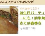 誕生日パーティーにも！簡単焼きそば春巻き作り方7写真