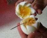 ゆで卵の飾り切り☆お弁当にも作り方3写真