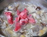 糖質オフ野菜ほうりこめ汁on the豆腐作り方6写真