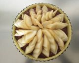 洋梨のココアチーズタルト作り方8写真