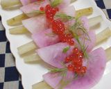 花びらサーモンロール作り方6写真