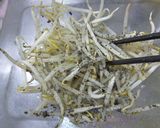 もやしで定食④♪もやしサラダ黒ゴマあえ♪作り方3写真