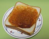 スライスチーズで蓋するフライパントースト作り方8写真