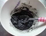 香港スイーツ風♪黒胡麻ホットミルクお汁粉作り方2写真