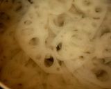レンコンのゴマドレサラダ作り方1写真