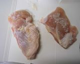 レンジで簡単☆蒸し鶏のゴマだれサラダ作り方2写真