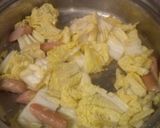 白菜のクリームパスタ作り方1写真