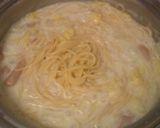 白菜のクリームパスタ作り方3写真