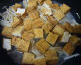 低コスト♡ヘルシー♪厚揚げと榎茸の炒め煮作り方5写真