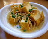 低コスト♡ヘルシー♪厚揚げと榎茸の炒め煮作り方7写真