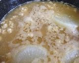 my 大根と鳥挽肉の味噌煮　カレー隠し味作り方3写真