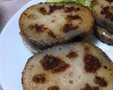 減塩！胡麻風味のレンコンはさみ焼き☆作り方4写真
