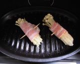 お弁当のおかずに☆簡単えのきのベーコン巻作り方3写真