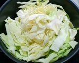 *キャベツ&桜エビの煮浸し*作り方1写真