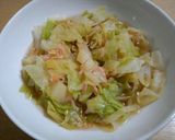 *キャベツ&桜エビの煮浸し*作り方3写真