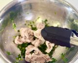かぼすと豚肉の満腹サラダ作り方8写真