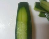 お弁当に♪サラミとチーズきゅうり串作り方1写真