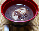 生餅使って♪ルクエで1人分のおぜんざい！作り方7写真