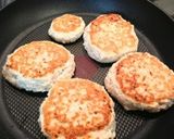 ダイエットに!豆腐と麩のハンバーグ♪作り方4写真