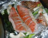 旨さ凝縮☆金目鯛の炙り⇒白ワイン蒸し焼き作り方3写真