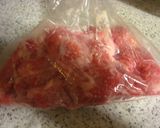 豚肉・白菜・じゃがいもの塩麹炒め作り方1写真
