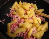 豚肉・白菜・じゃがいもの塩麹炒め作り方4写真