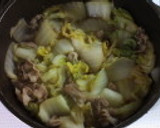 水っぽくならない！白菜と豚の簡単煮作り方4写真