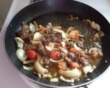 簡単短時間!トマトと牛肉のイタリアン風☆作り方3写真
