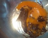 ココアとオレンジのWチーズクリームケーキ作り方3写真