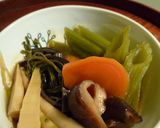 ふき・たけのこ・わらびの煮物作り方7写真