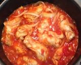 簡単☆水なし!鶏手羽元のトマト煮作り方6写真