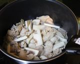 簡単☆豚とエリンギのオイスター炒め煮☆作り方2写真