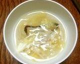 白菜とえのきの卵スープ作り方11写真