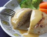 刻みガーキンのハンバーグ＆ソース作り方6写真
