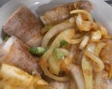 山芋豚肉巻きの柿入り生姜焼き作り方7写真