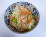 あっさりビーフンのサラダ風作り方3写真