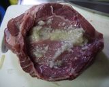 ★塩麹で豚ももロースト★作り方1写真