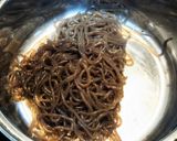 こんにゃくきんぴら作り方1写真