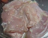 塩麹ガーリック風味＊蒸し鶏作り方1写真