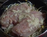 塩麹ガーリック風味＊蒸し鶏作り方2写真
