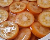 ＊咳のどの風邪に＊きんかんの甘露煮作り方2写真